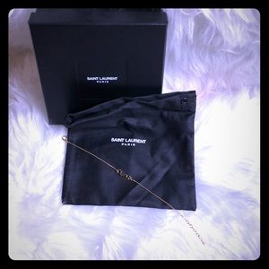 ysl charm bracelet in gold brass review